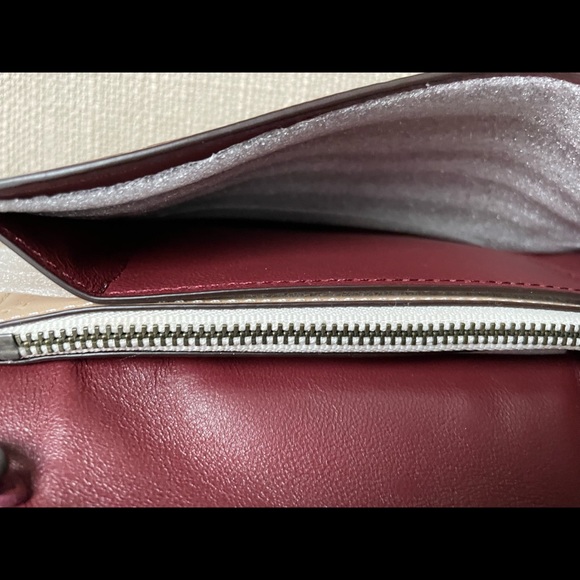 Coach 1941 wristlet clutch tea roses in colour Beechwood - Picture 13 of 16